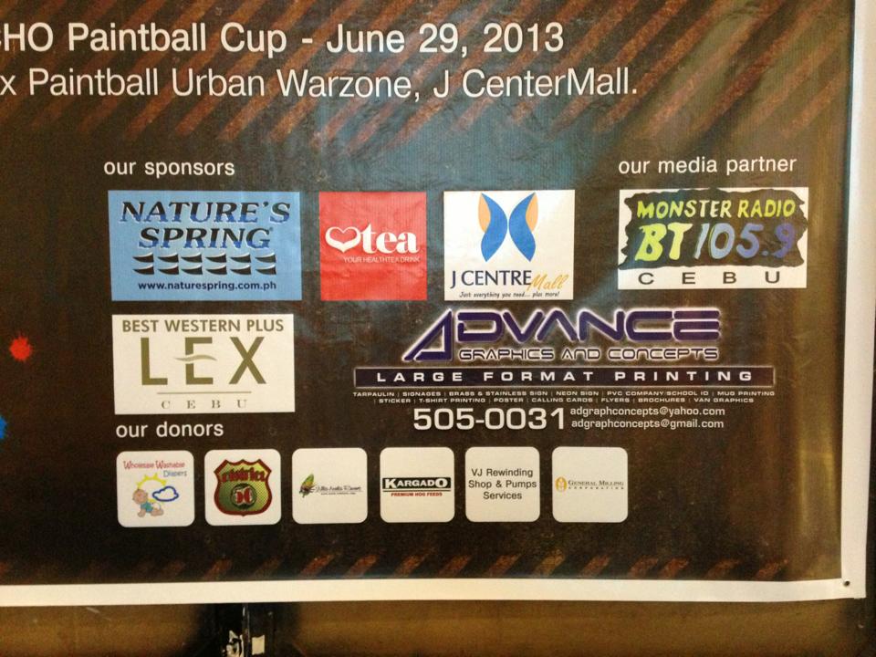 we love our sponsors!