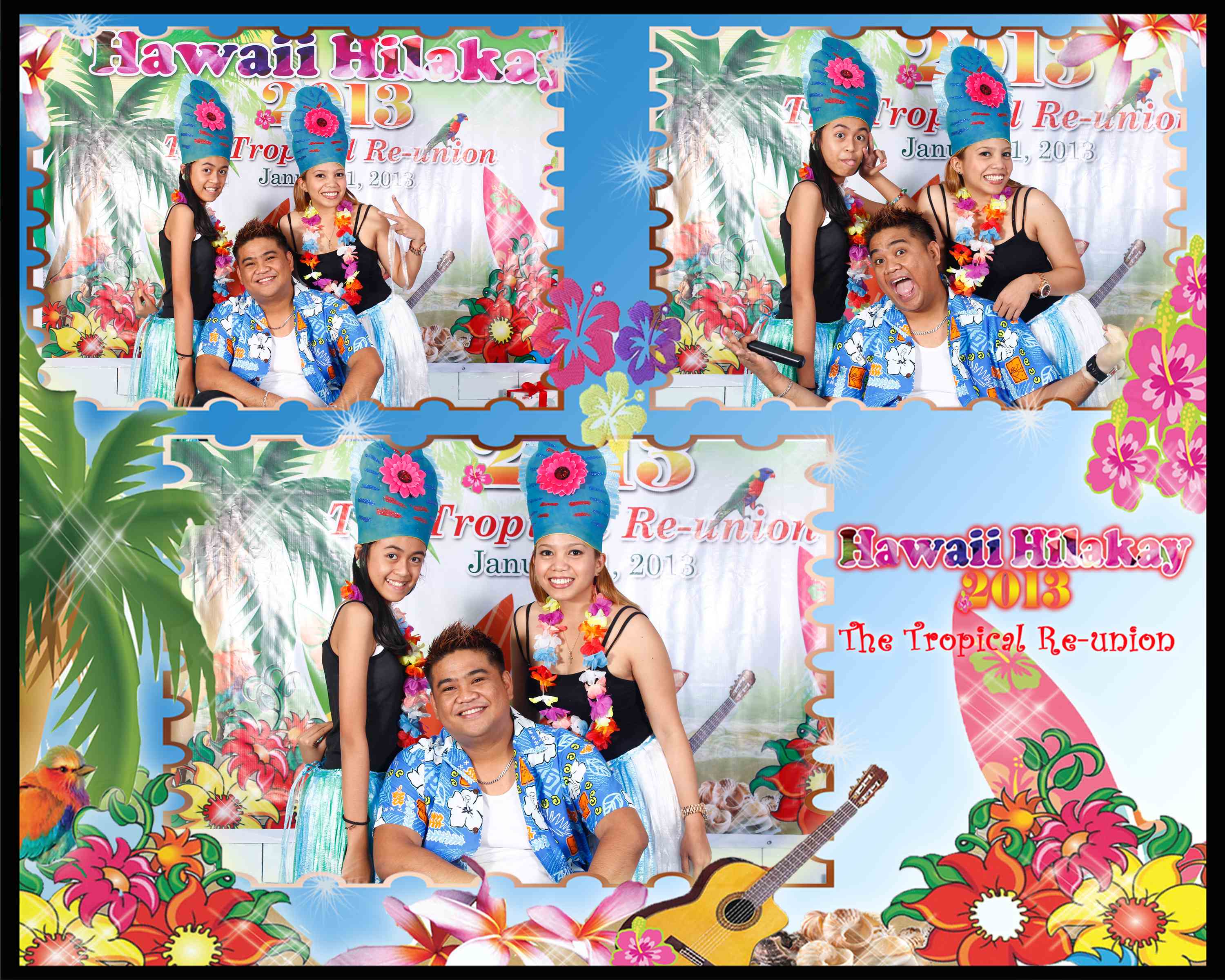 Mc, me, and Chloe (Mc's daughter)