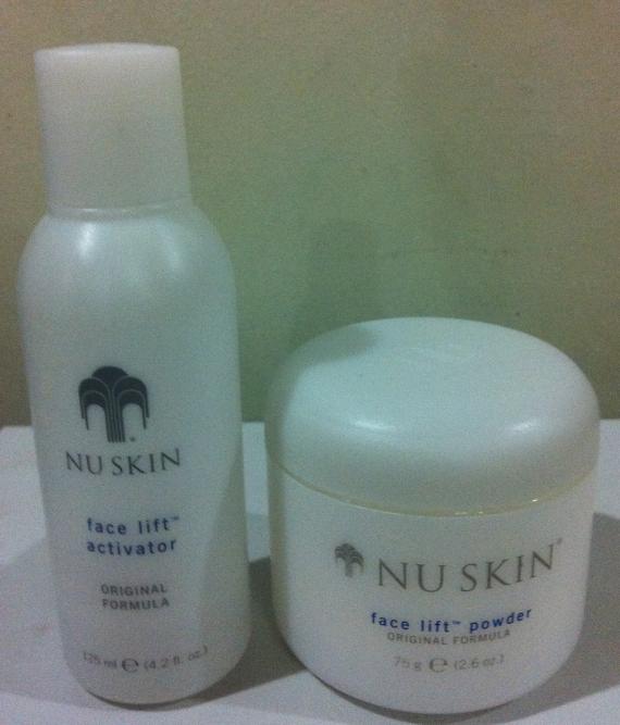 face lift activator + powder